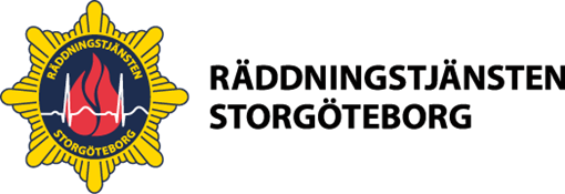 Logotyp för räddningstjänsten Storgöteborg